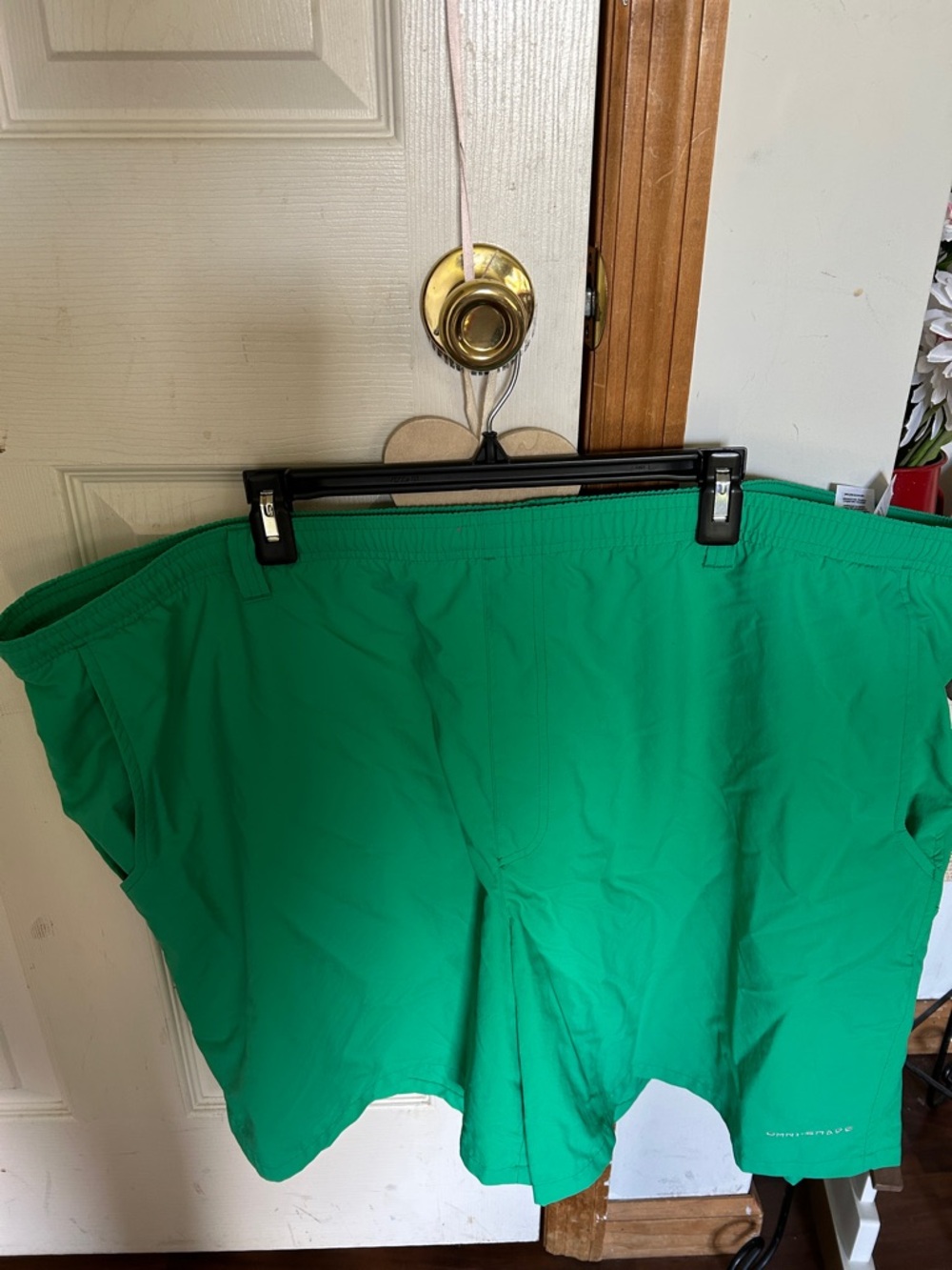Men's Columbia Bright Green Swim Trunks